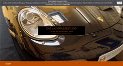 Desktop Screenshot of lackpflegestudio-premiumglanz-by-michael-hein.com